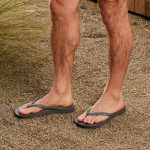 Arch Support Flip Flops - Classic - Charcoal